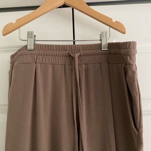 Taupe Drawstring pants